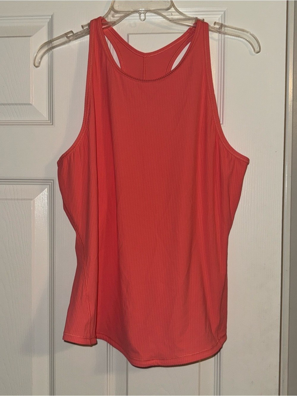 lululemon athletica Coral Ribbed High-Neck Tank